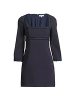 Marlou Embellished Trim Minidress
