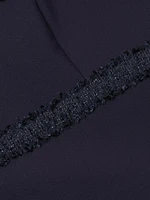 Marlou Embellished Trim Minidress