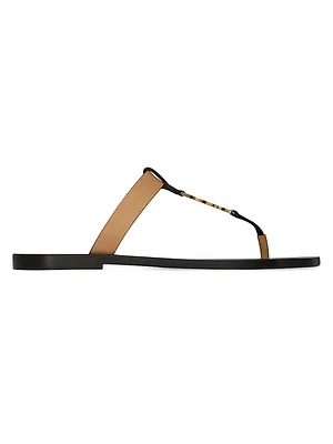 Cassandre Slides Smooth Leather