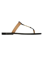 Cassandre Slides Smooth Leather