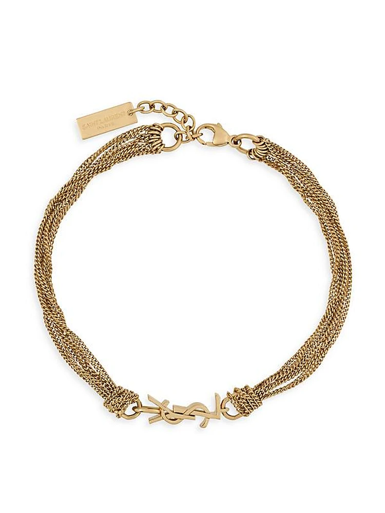 Cassandre Tassel Bracelet in Metal
