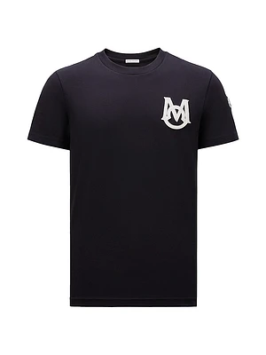 Monogram Cotton Logo Short Sleeve T-Shirt