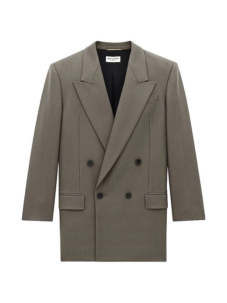 Jacket Wool Gabardine