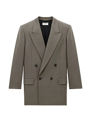 Jacket Wool Gabardine