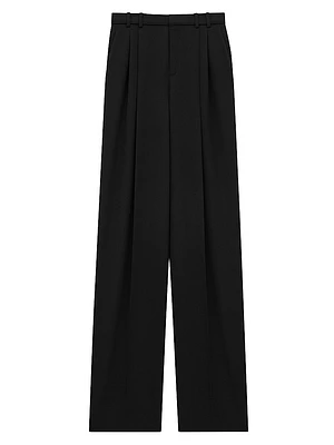 Wide-Leg Pants Grain De Poudre