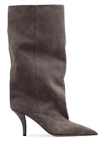 Ines 75MM Suede Mid-Calf Boots