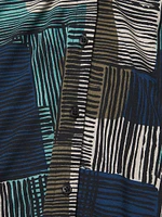 Norana Patterned Tie-Waist Dress