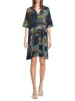 Gaiabe Patterned Shirtdress