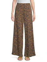 Pirista Wide-Leg Printed Pants