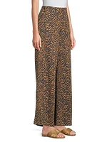 Pirista Wide-Leg Printed Pants