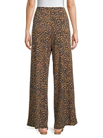 Pirista Wide-Leg Printed Pants
