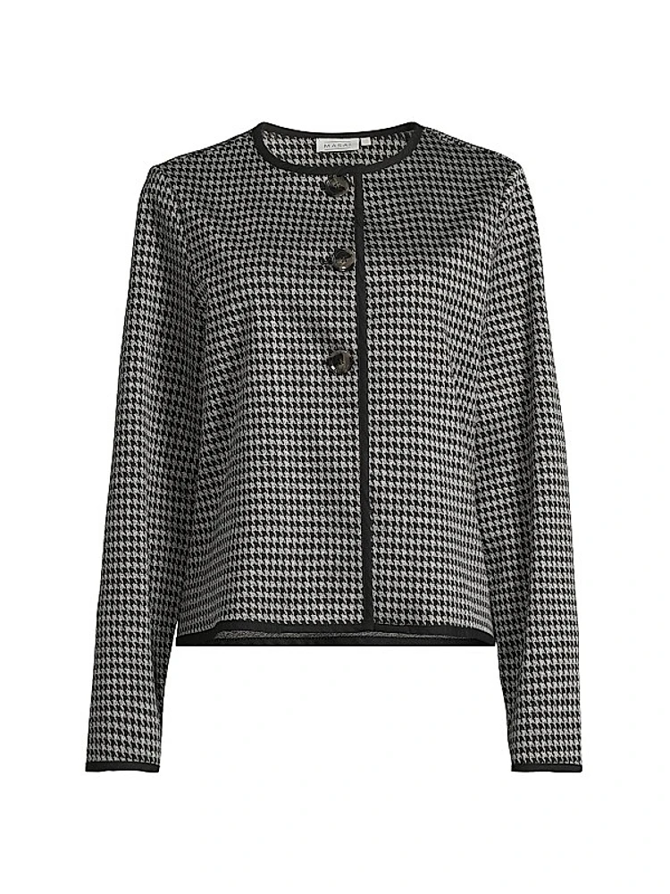 September Juanta Houndstooth Jacket