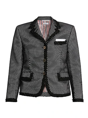 High Break Athletic Mesh Sport Coat