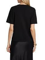 Cotton-Cashmere T-Shirt