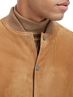 Two-Tone Suede Jacket