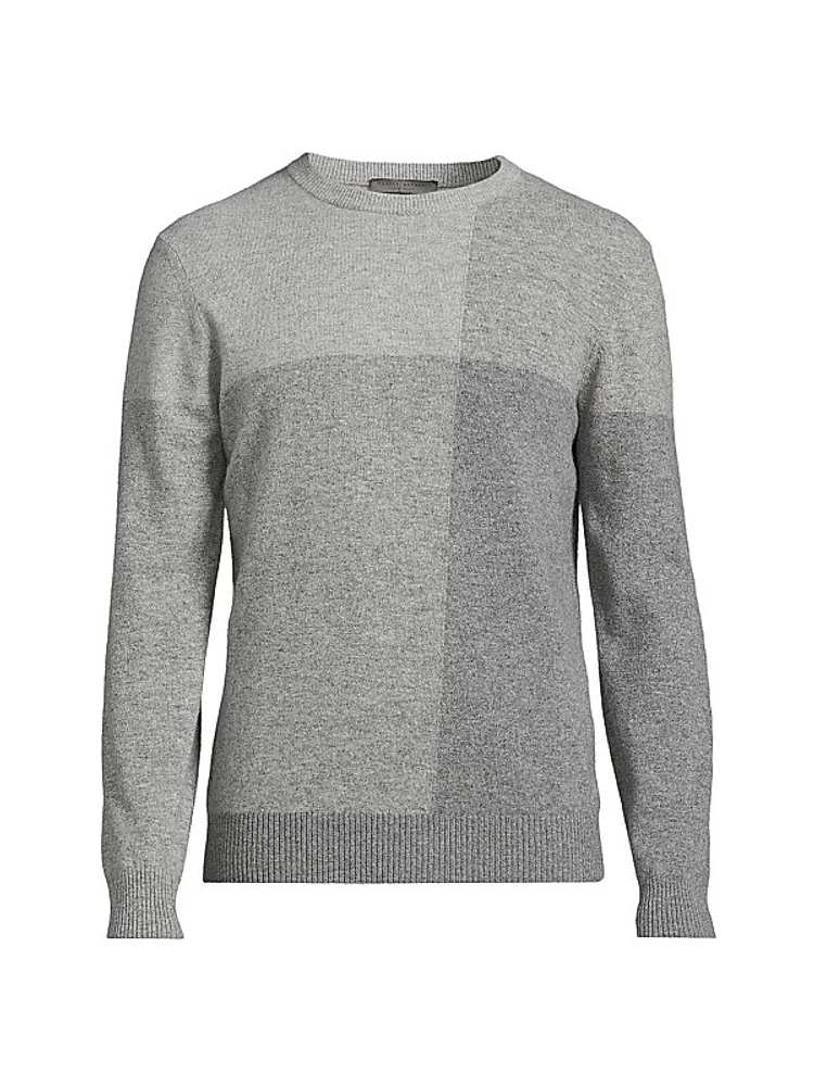 Golden Wool Crewneck Sweater