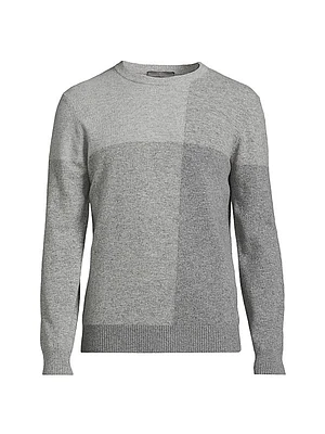 Golden Wool Crewneck Sweater