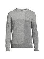 Golden Wool Crewneck Sweater