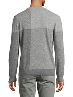 Golden Wool Crewneck Sweater