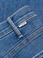 The Hustler High-Rise Ankle Fray Pants