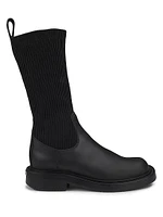 Detroit Leather Sock Boots