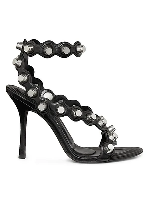 Riot 105MM Studded Leather Sandals