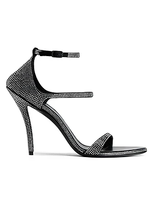 Honey 110MM Sandals with Rhinestones