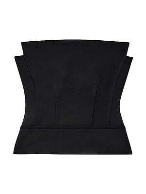 Architectural Wool Bustier