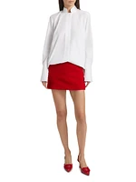 Nerhu Cotton Raw-Edge Shirt