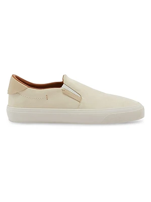 Monclub Leather Slip-Ons Sneakers