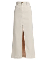 Xavier Denim Maxi Skirt