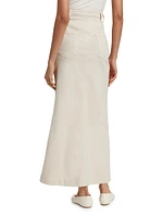 Xavier Denim Maxi Skirt