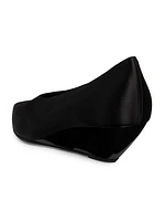 Viola 40MM Satin Wedge Pumps