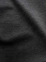 Slim-Fit Stretch-Knit Button-Up Shirt