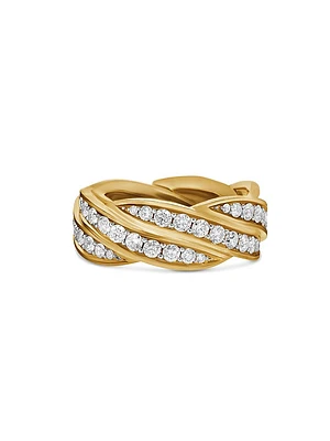DY Helios Band Ring 18K Yellow Gold