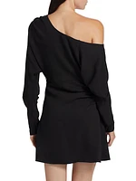 Georgie One-Shoulder Minidress