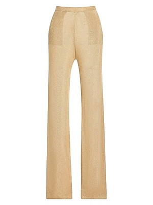 Sheldon Metallic Knit Pants