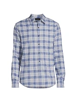 Vineyard Checked Cotton Shirt