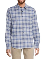 Vineyard Checked Cotton Shirt