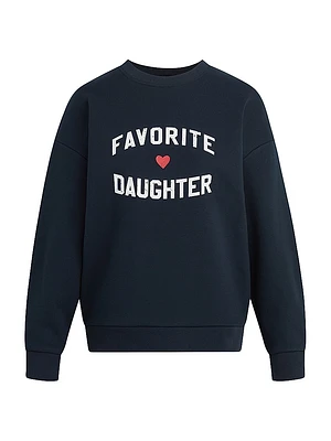 Favorite Daughter Heart Logo Sweatshirt
