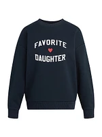 Favorite Daughter Heart Logo Sweatshirt