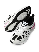 VLogo Easyjog Calfskin and Fabric Sneakers