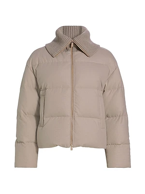 Giano Quilted Down Puffer Jacket