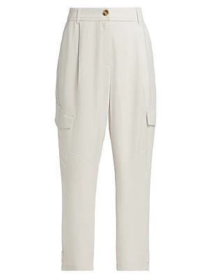 Alisso Wool Pleated Trousers