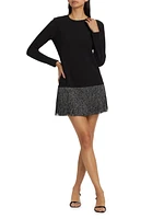 Agatha Fringe Minidress