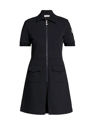 Cotton-Blend Minidress