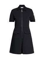 Cotton-Blend Minidress