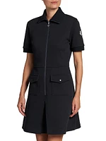 Cotton-Blend Minidress