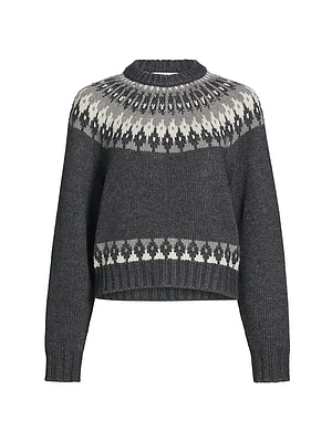 Dangela Pattern Sweater