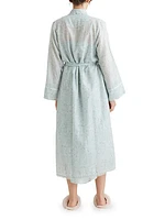 Cheri Blossom Silk-Blend Robe